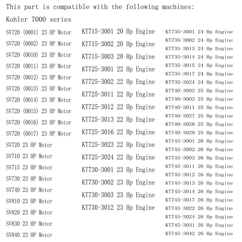 جوانات غطاء الصمام WFCYQ تناسب سلسلة Kohler 7000 مع أغطية فولاذية مختومة (2) - Image 3